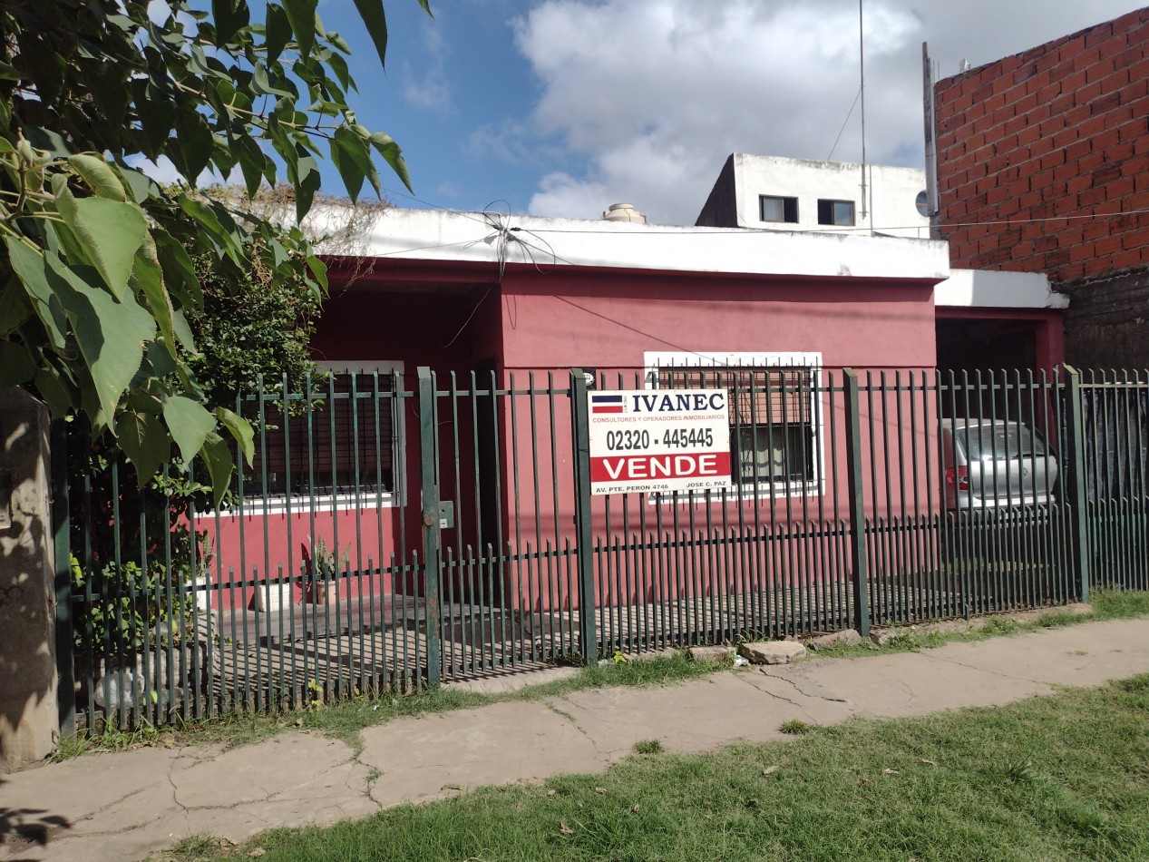 JOSE C. PAZ,  OPORTUNIDAD CASA DE 3 DORMITORIOS