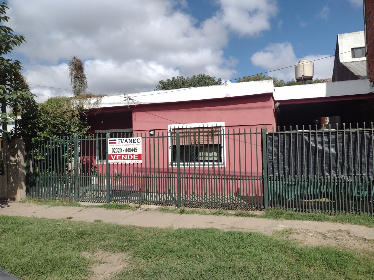 JOSE C. PAZ,  OPORTUNIDAD CASA DE 3 DORMITORIOS