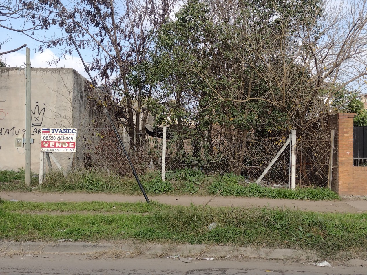 LOTE BALDIO SOBRE CALLE BUTLER