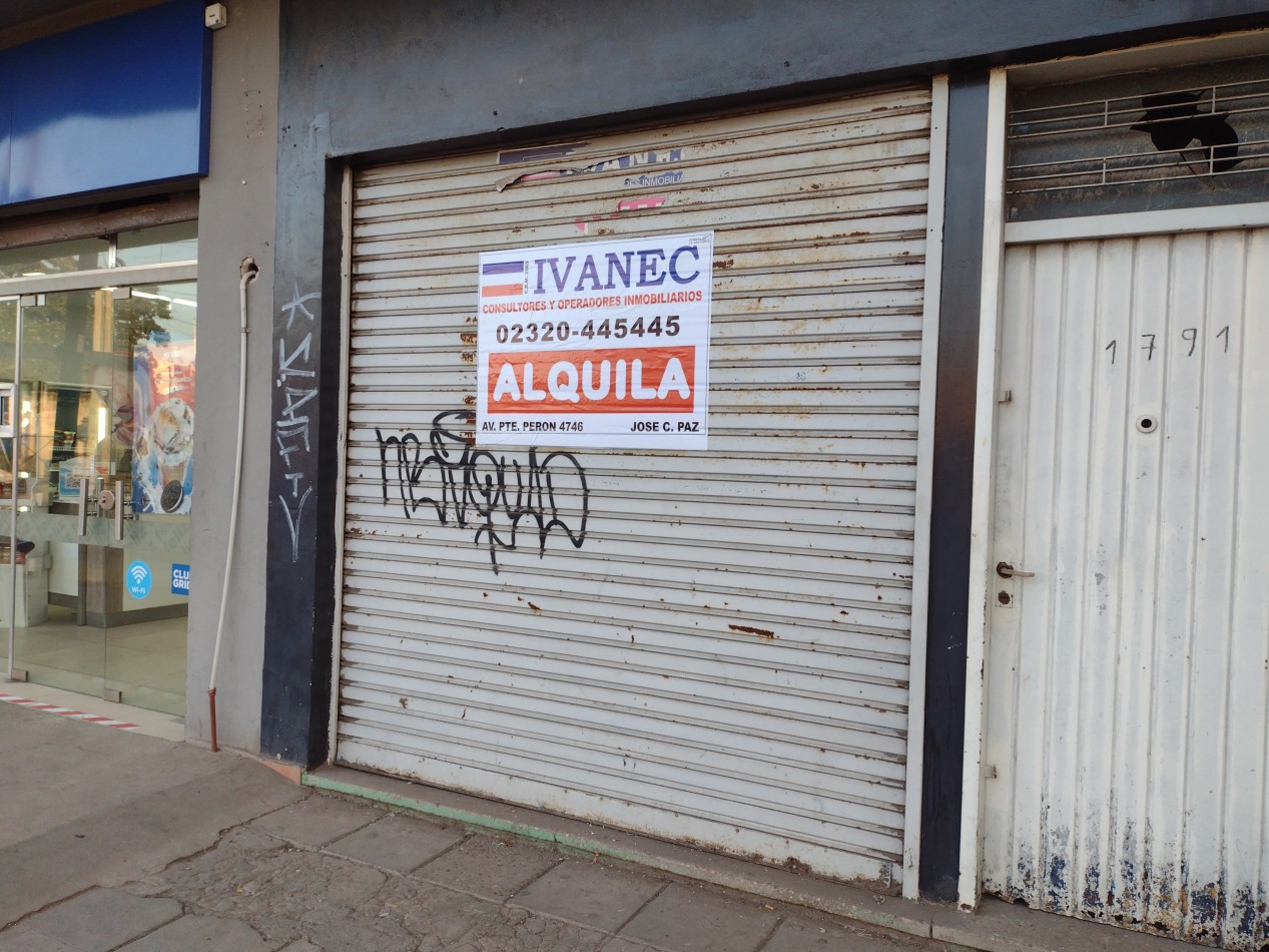 LOCAL SOBRE CALLE H. ARREGUI EX FLORIDA