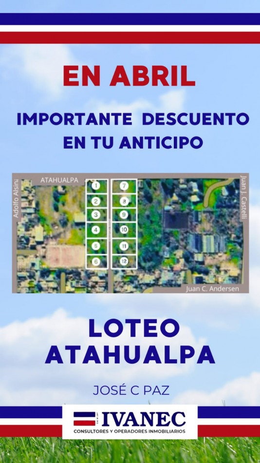 LOTEO ATAHUALPA IMPERDIBLE!!!!!