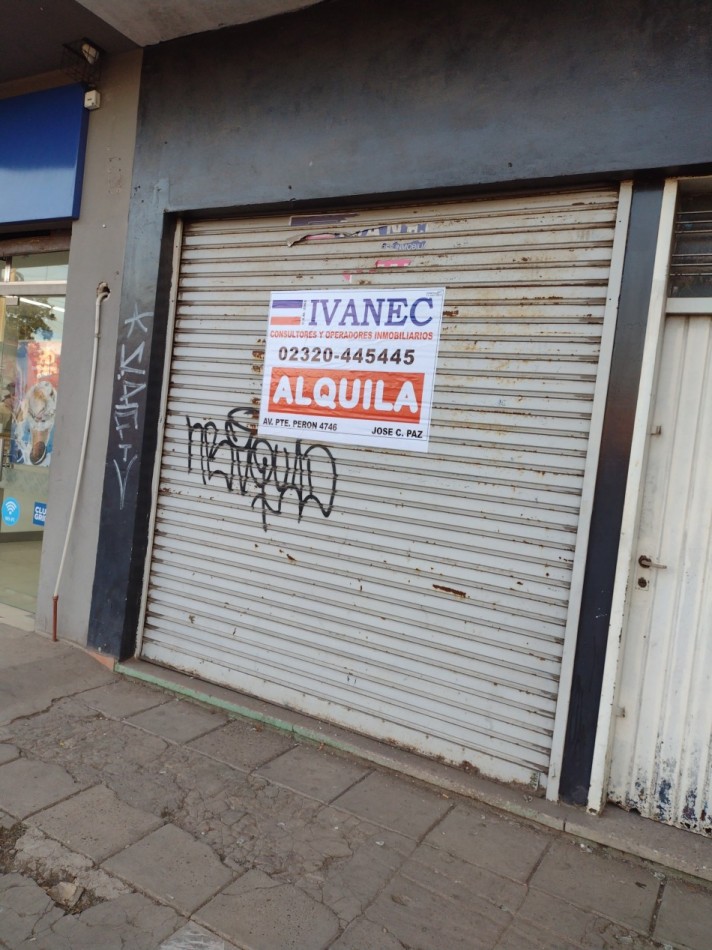 LOCAL SOBRE CALLE H. ARREGUI EX FLORIDA